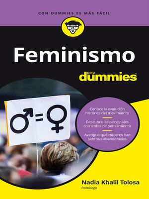 cover image of Feminismo para dummies